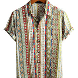 Boho Retro Men's Shirt