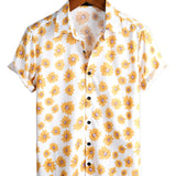 Casual Short-Sleeve Hawaiian Men's Shirt