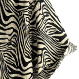 Mitchell Men's Retro Tiger Print Short-Sleeve Shirt – Black