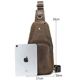Declan Men's Leather Shoulder Bag