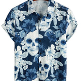 Skull Hawaiian Men's Shirt