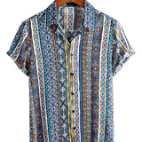 Boho Retro Men's Shirt