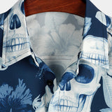 Skull Hawaiian Men's Shirt