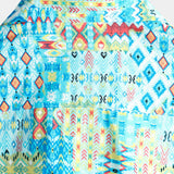 Blue Boho Hawaiian Men's Shirt
