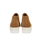 Brown Men's Suede Ankle Loafers
