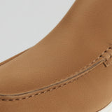 Brown Men's Suede Ankle Loafers