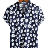 Casual Short-Sleeve Hawaiian Men's Shirt