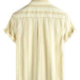 Austin Men's Hawaiian Chest Pocket Short-Sleeve Shirt