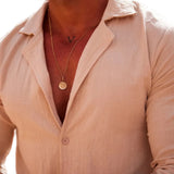 Colin Men's Linen-Blend Summer Set
