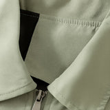Men's Lightweight Twill Jacket – Pea Green