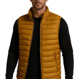 Premium Men's Turmeric Puffer Vest