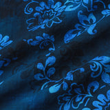 Blue Hawaiian Blooms Men's Shirt