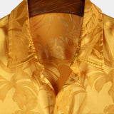 Jacquard Floral Men's Shirt