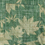 Green Retro Pocket Hawaiian Men's Shirt