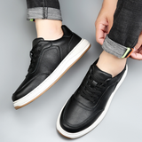 Minimalist Men's Leather Sneakers