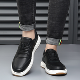 Minimalist Men's Leather Sneakers