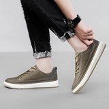 Classic Men's Leather Sneakers