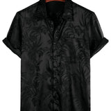 Jacquard Floral Men's Shirt
