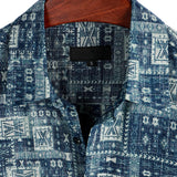 Jeff Men's Retro Short-Sleeve Shirt