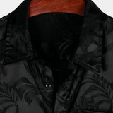 Jacquard Floral Men's Shirt