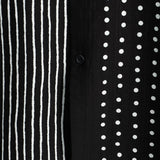 Shane Black Retro Striped and Polka Dot Men's Shirt
