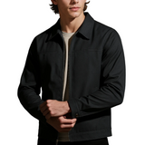 Men's Lightweight Twill Jacket – Dark Grey
