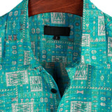 Jeff Men's Retro Short-Sleeve Shirt