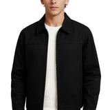 Men's Lightweight Twill Jacket – Black