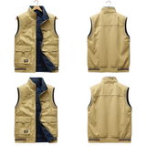 Men's Multi-Pocket Utility Vest
