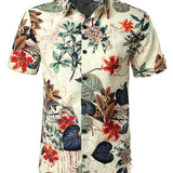 White Hawaiian Men's Shirt