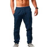 Breathable Men's Linen-Blend Pants
