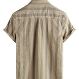 Austin Men's Hawaiian Chest Pocket Short-Sleeve Shirt