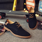 Men's Suede Oxford Shoes