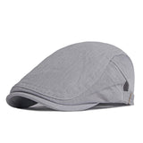 Men's Adjustable Flat Cap