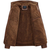 Men's Brown Leather Jacket