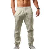 Breathable Men's Linen-Blend Pants