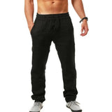 Breathable Men's Linen-Blend Pants