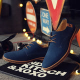 Men's Suede Oxford Shoes