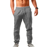Breathable Men's Linen-Blend Pants