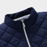 Men's Quilted Jacket with Fleece Lining