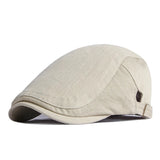 Men's Adjustable Flat Cap