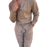 Colin Men's Linen-Blend Summer Set