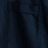 Men's Mandarin Collar Shirt with Pocket