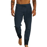 Men's Linen-Blend Beach Shorts