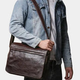 Percy Men's Classic Messenger Bag