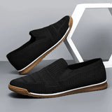 Elegant Men's Crochet Knit Shoes