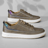 Classic Men's Leather Sneakers