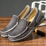 Men's Canvas Slip-On Shoes