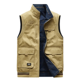 Men's Multi-Pocket Utility Vest