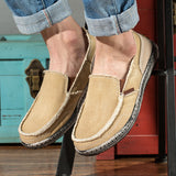 Men's Canvas Slip-On Shoes